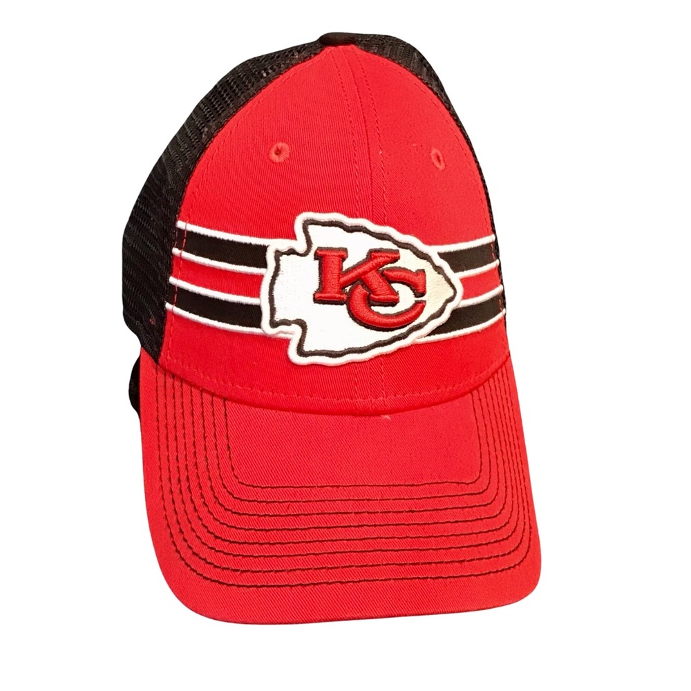 Men's New Era  Kansas City Chiefs Team Fronted Trucker‎ 9TWENTY Snapback Hat